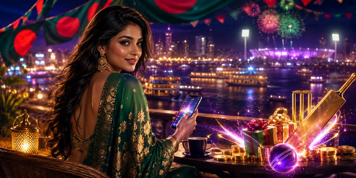 ঢাকায় ক্রিকেট বেটিং — লাল-সবুজ পতাকার আবহে উত্তেজনাপূর্ণ মুহূর্ত