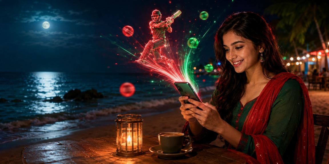 সেন্ট মার্টিনে ক্রিকেট বেটিং — লাল সবুজ থিমে cg33